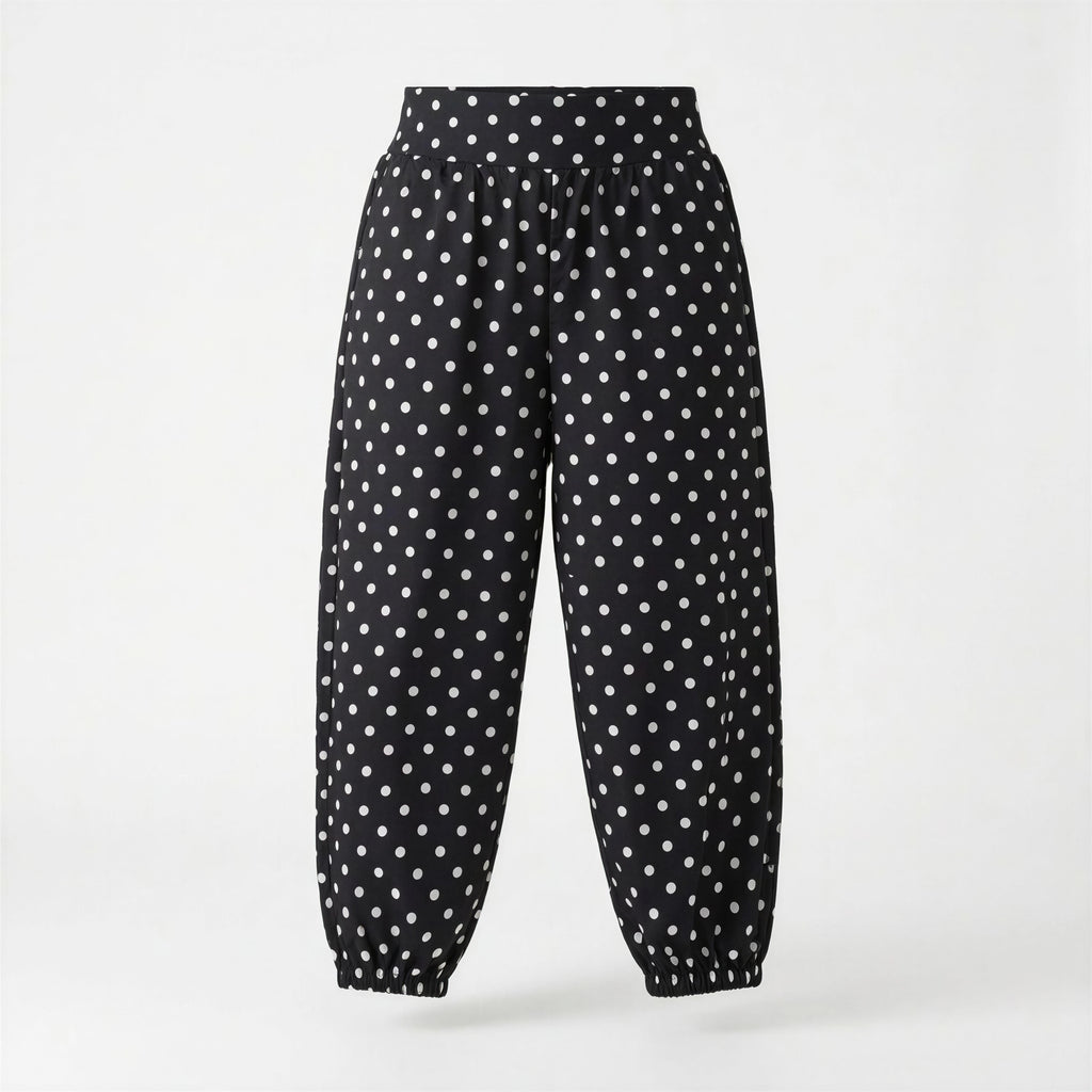 Pantalón bomber lunares