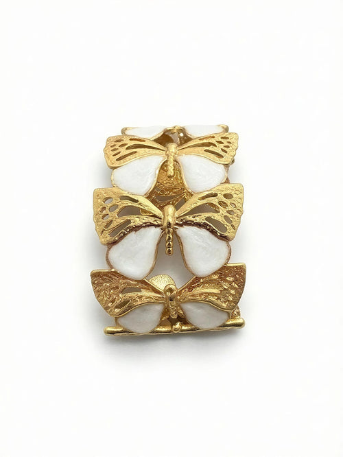Brazalete mariposa blanco