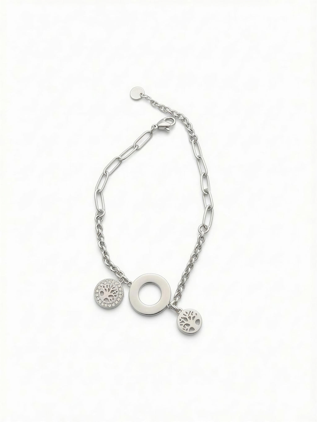Pulsera acero árbol de la vida