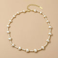 Collar corazón perla
