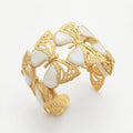 Brazalete mariposa blanco