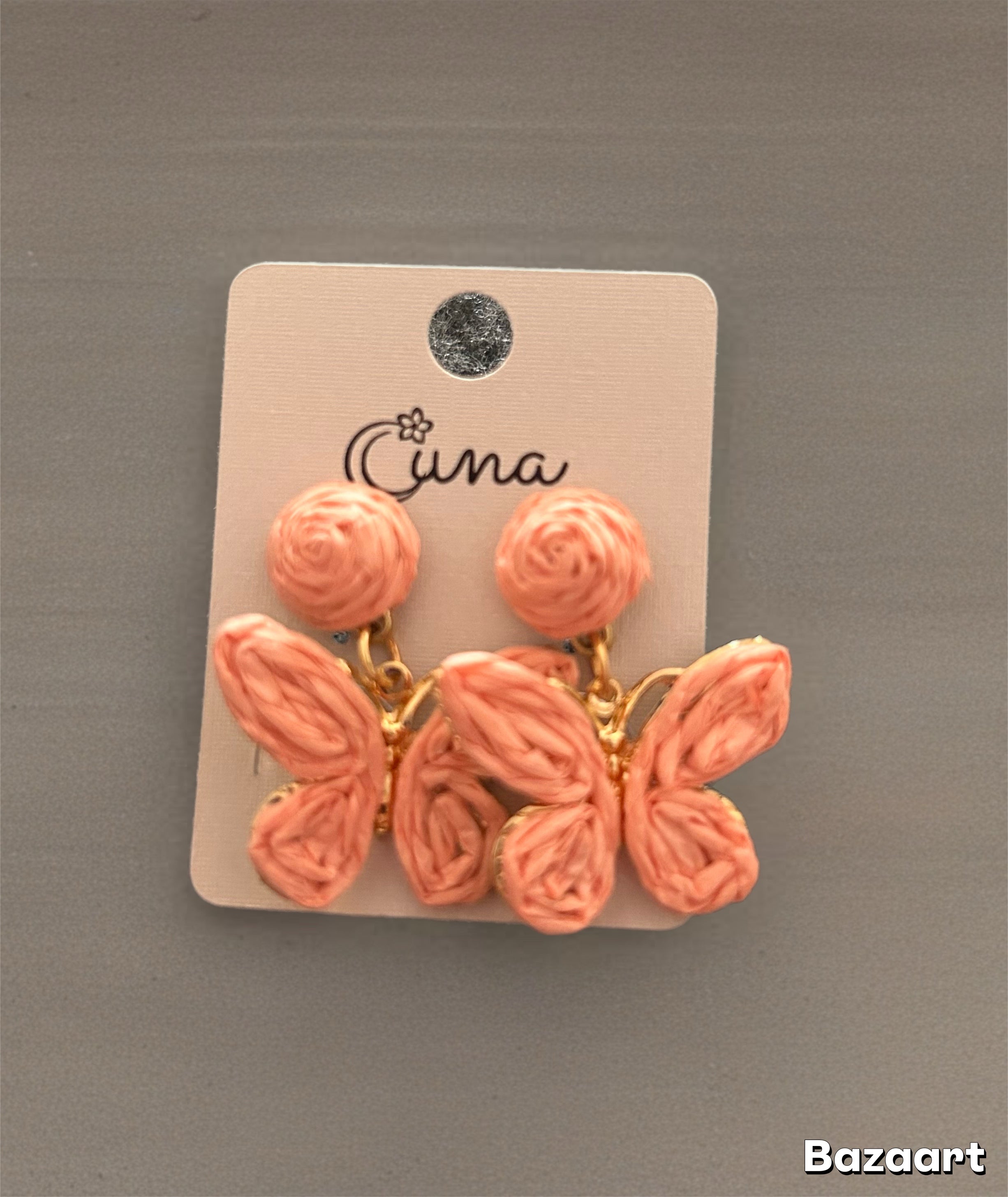 Pendientes de mariposa pequeños