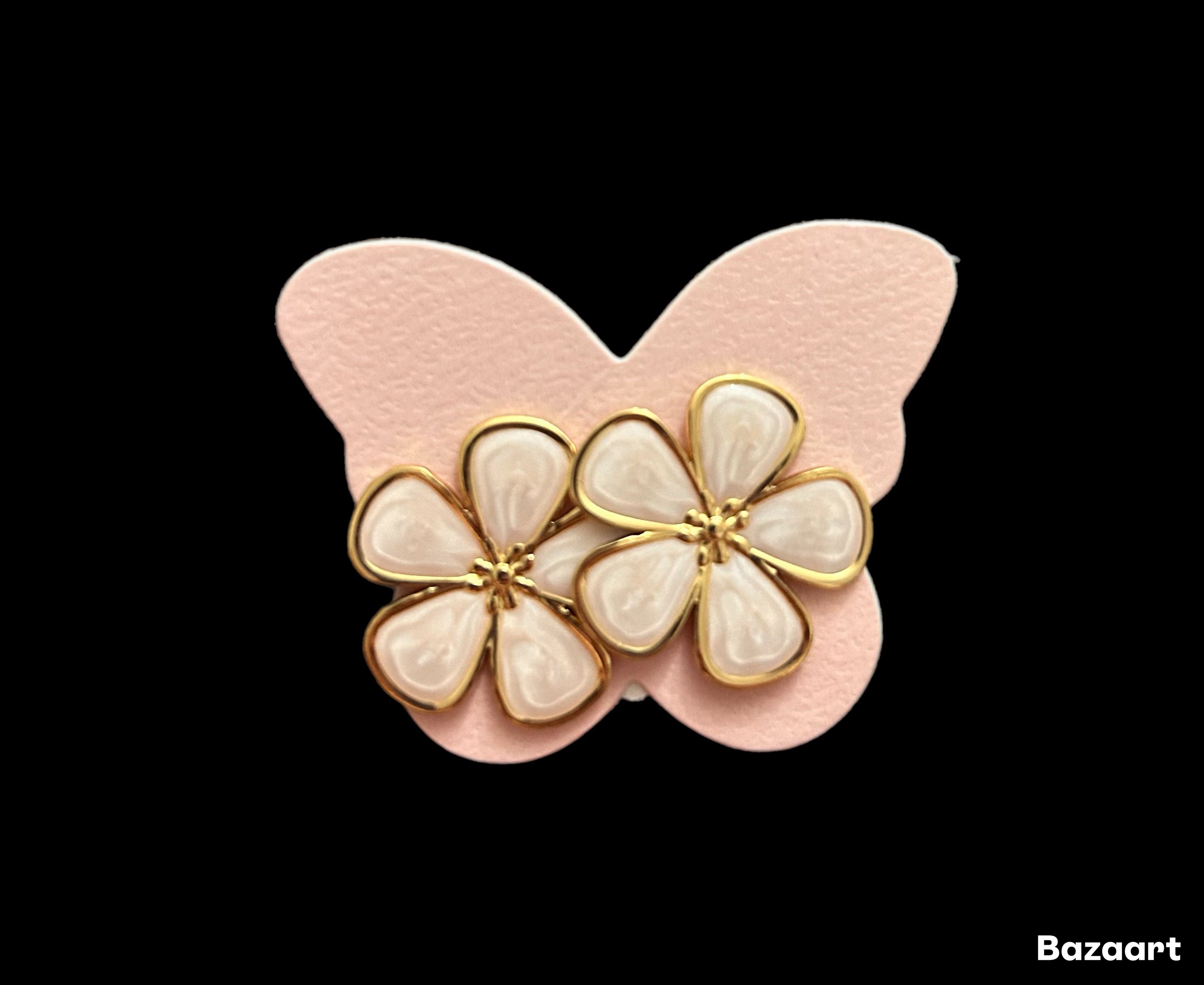 Pendientes flor esmalte