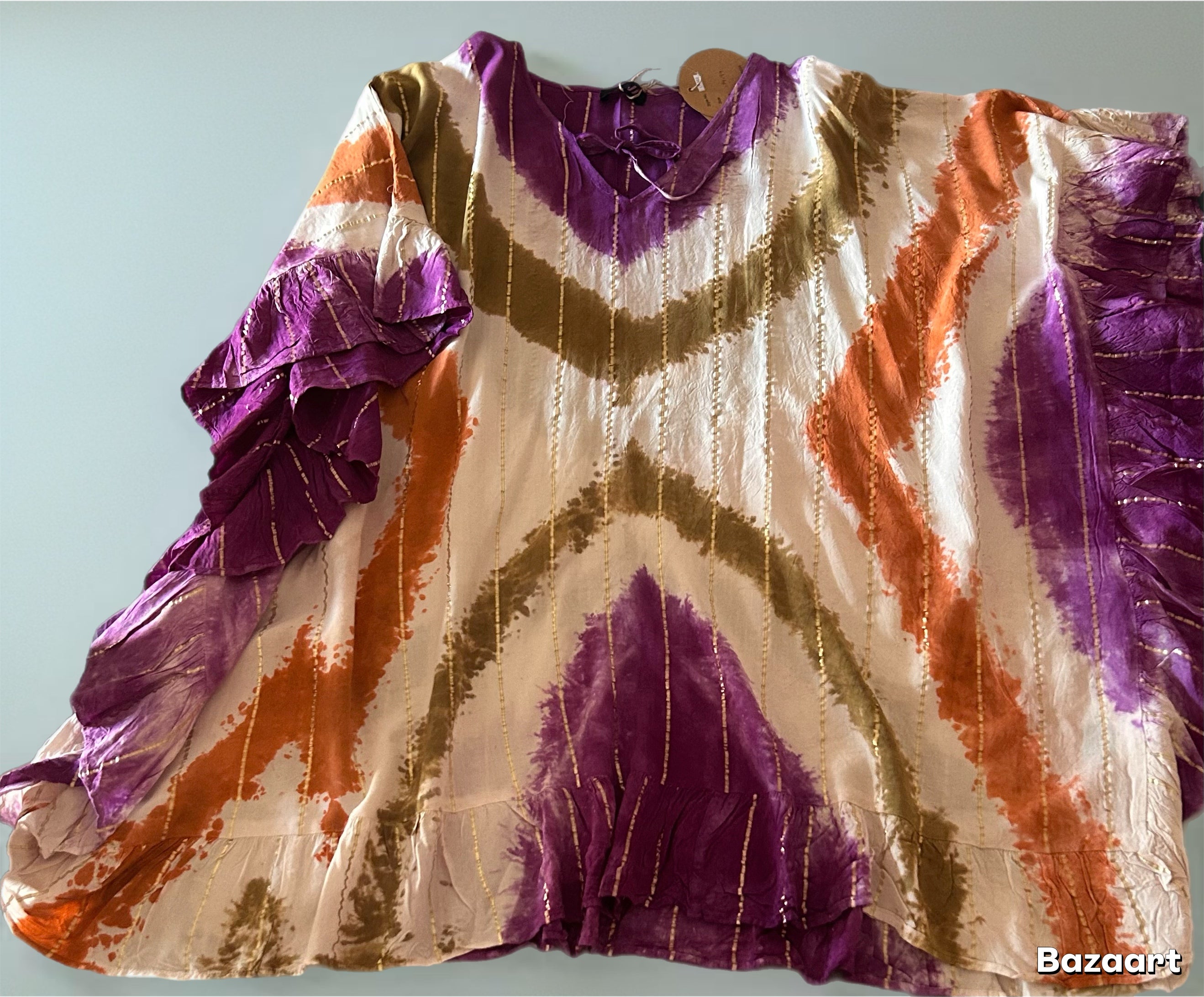 Poncho multicolor