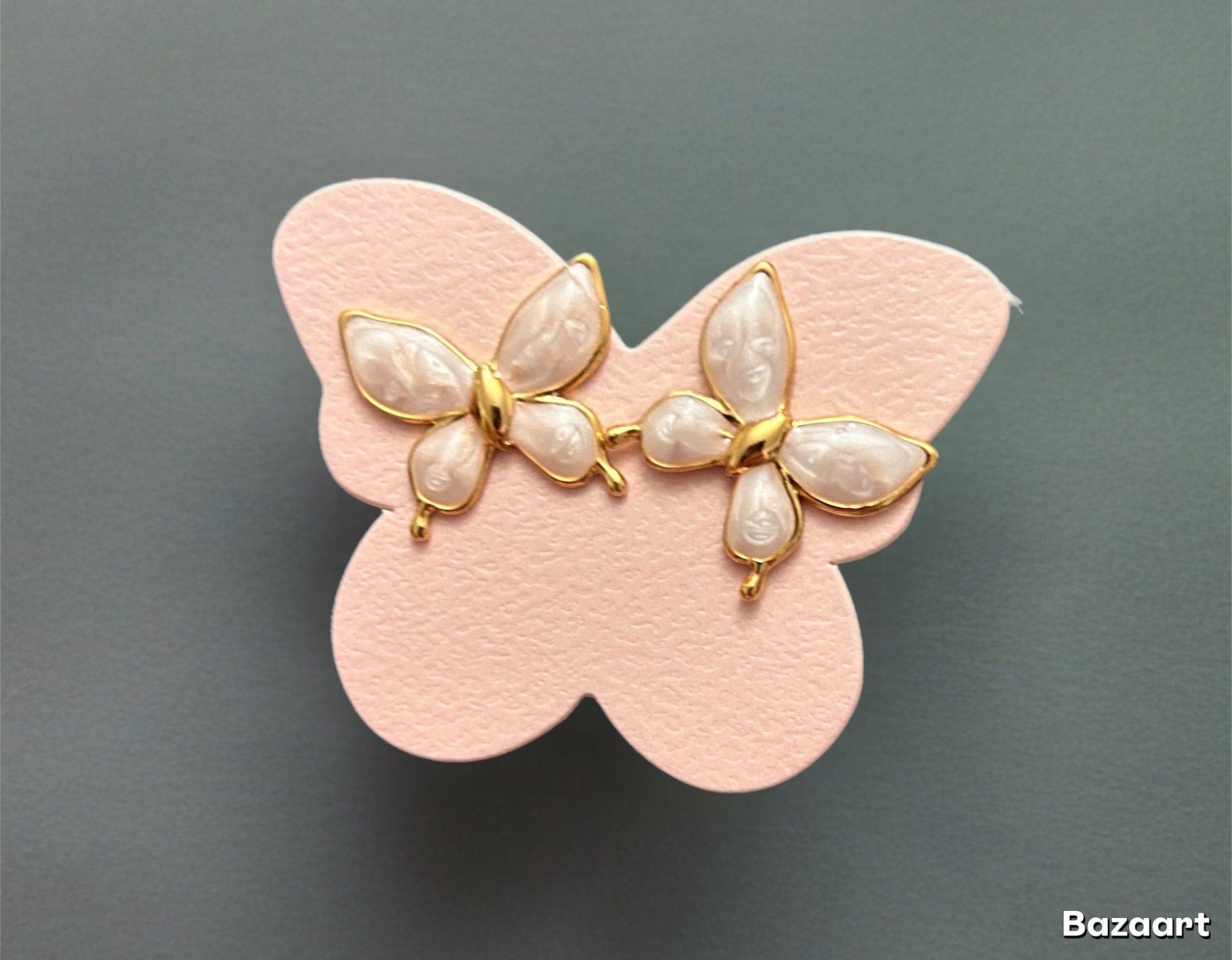 Pendientes mariposa esmalte