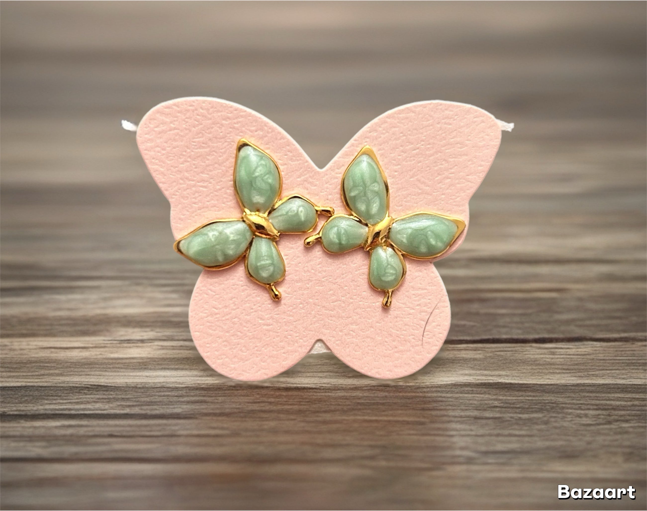 Pendientes mariposa esmalte