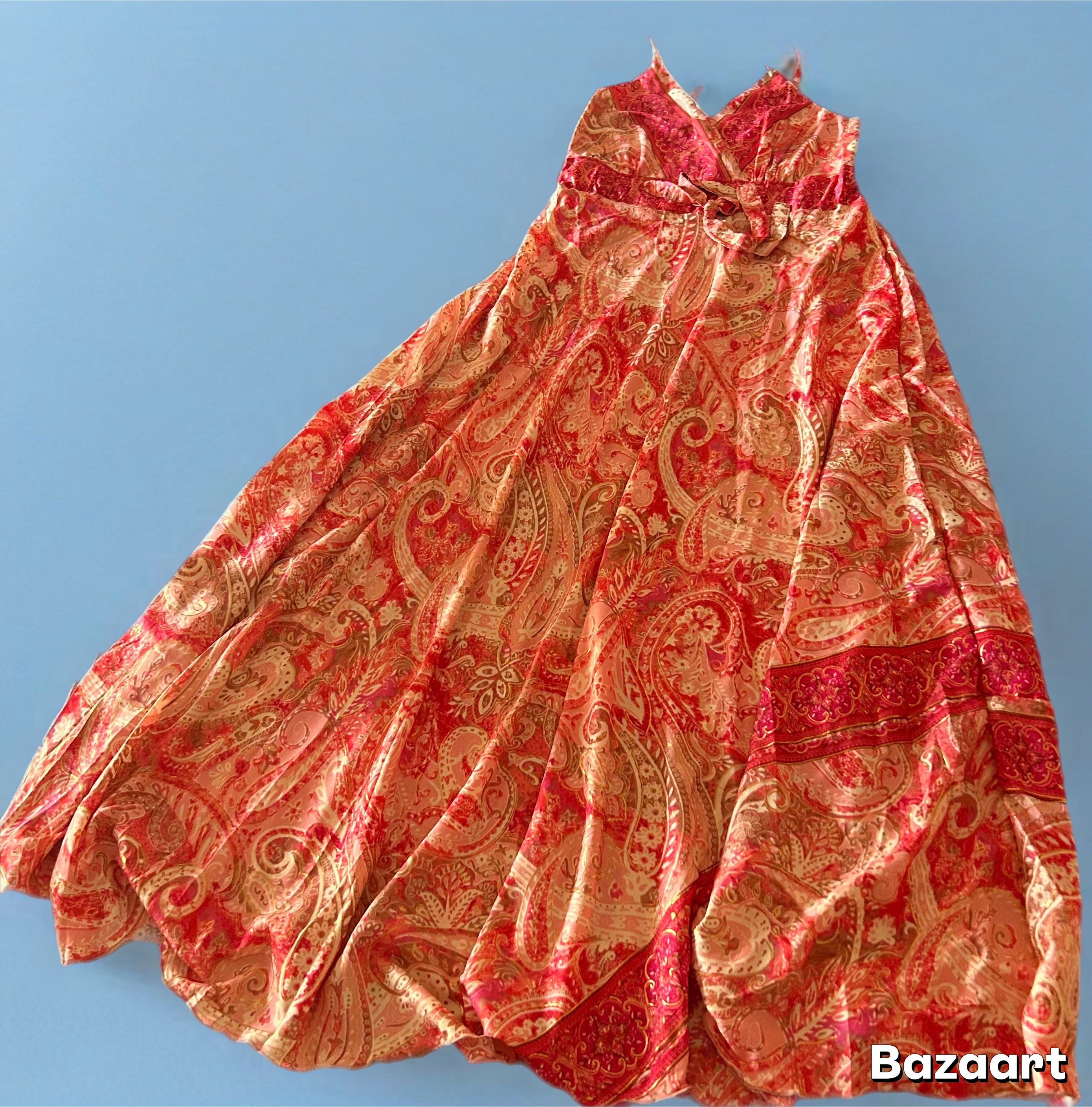 Vestidos largos seda