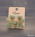 Pendientes de mariposa pequeños