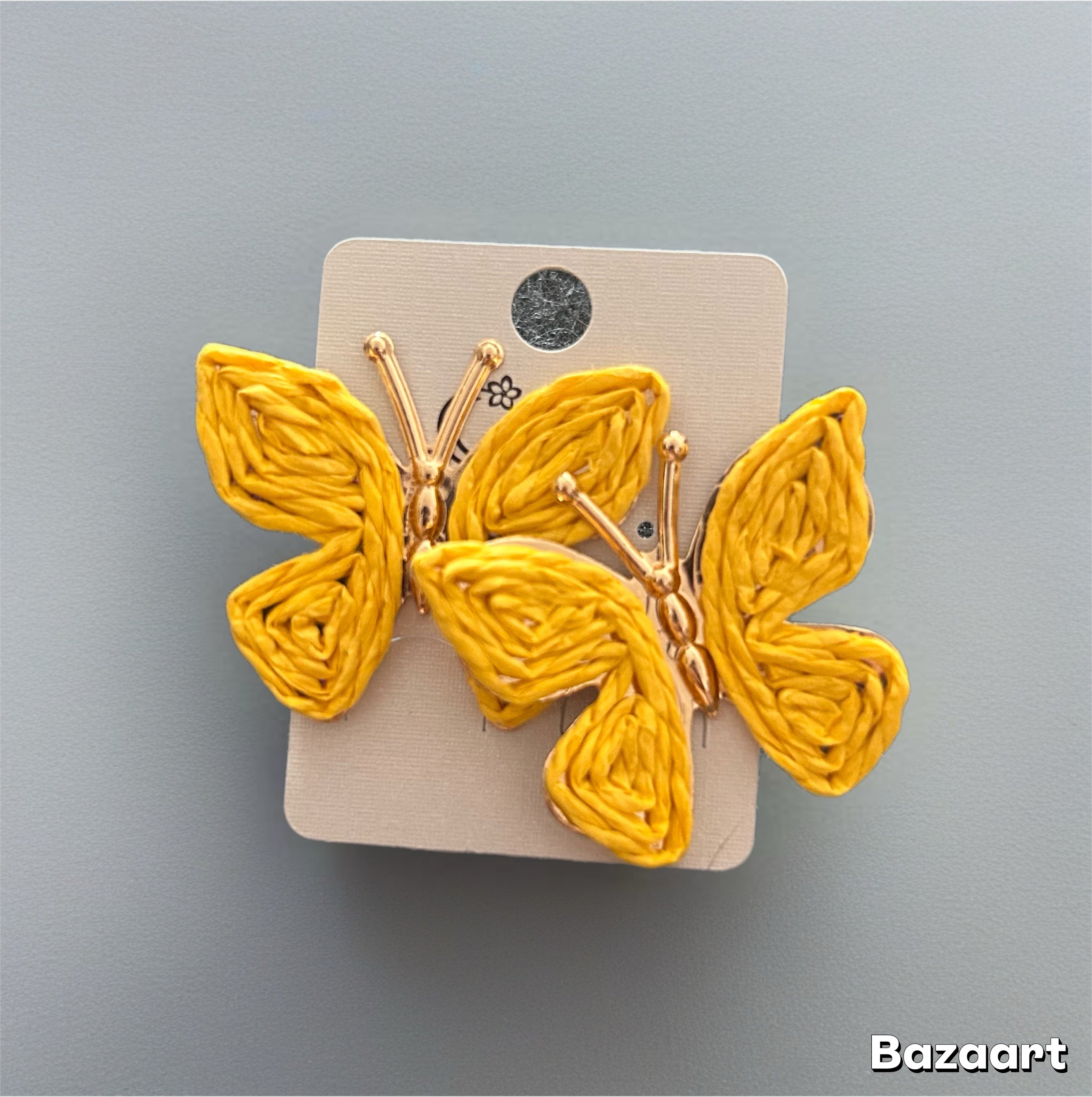 Pendientes mariposa grande