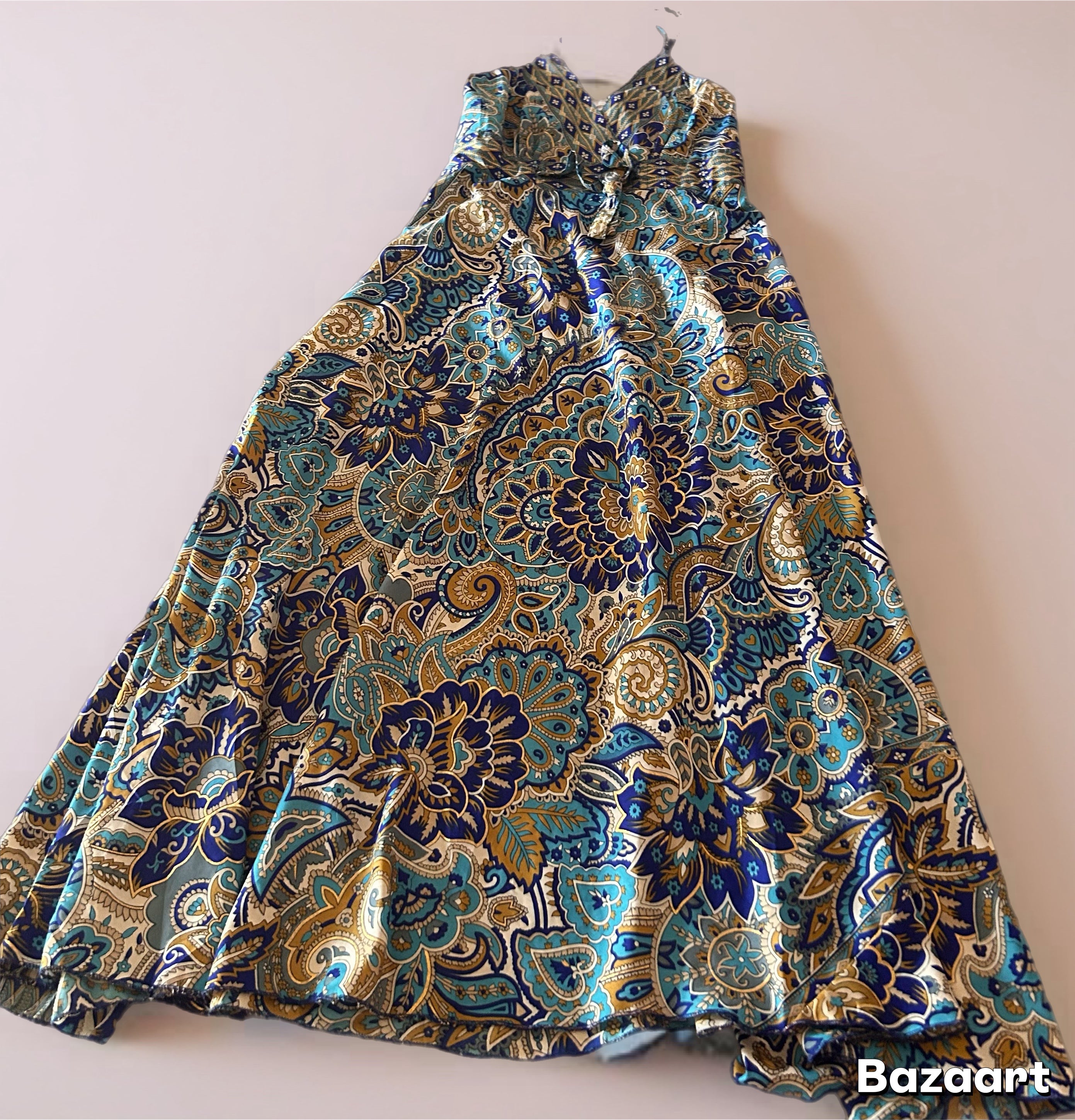 Vestidos largos seda