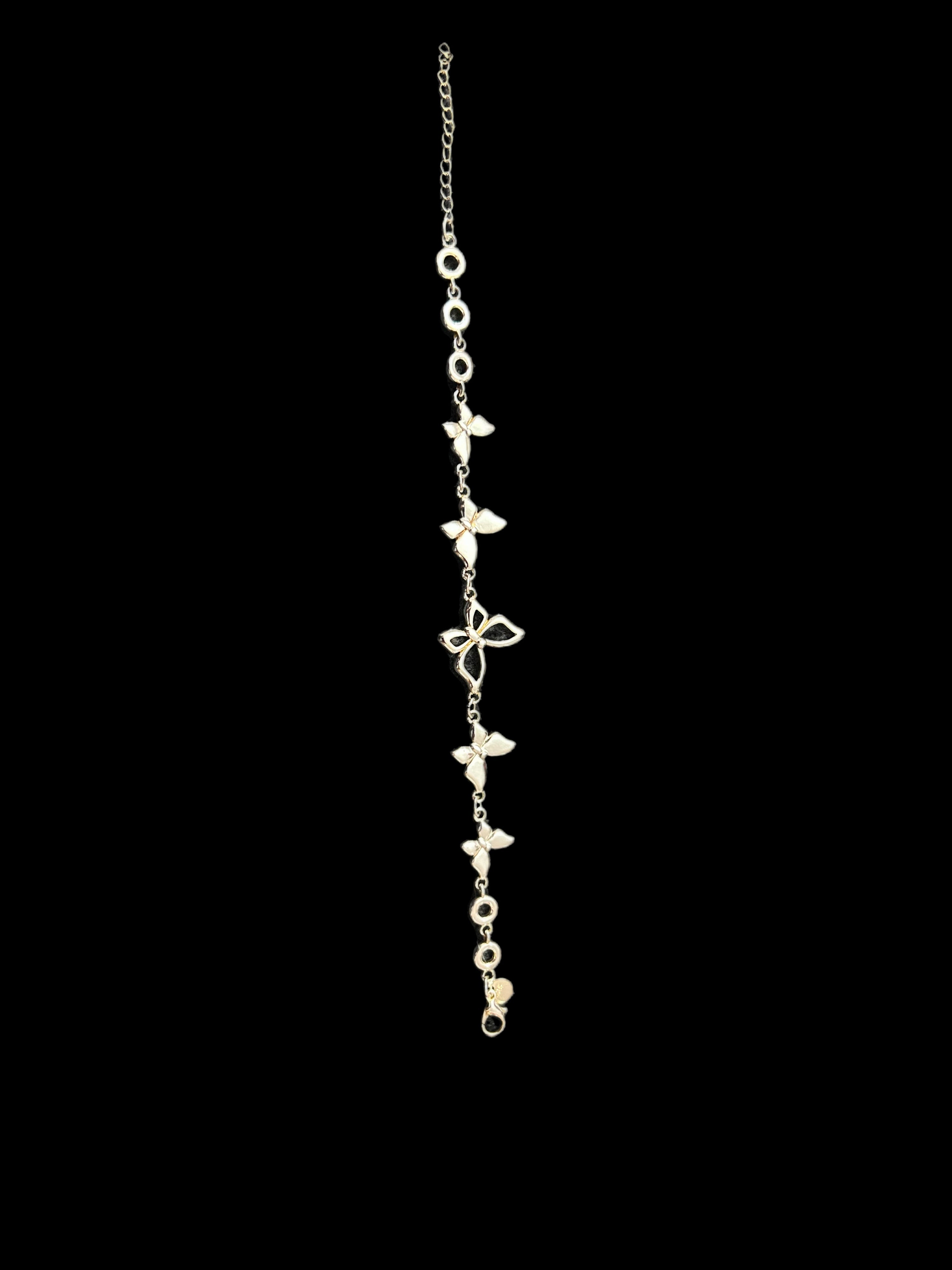 Pulsera mariposa aleación